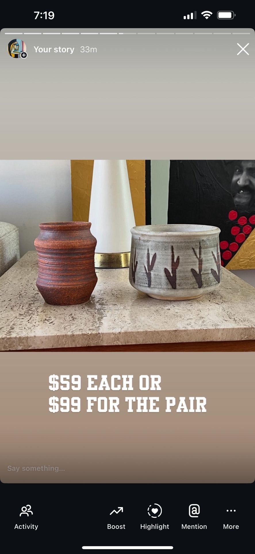 vintage and mid century modern