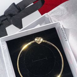 Pandora Heart Clasp 18k Gold Plated