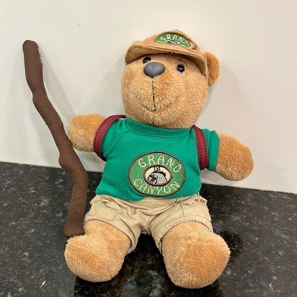 Grand canyon Souvenir teddy bear plush stuffed animal. Size 10”