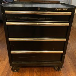 Husky 4-Drawer Tool Box on wheels