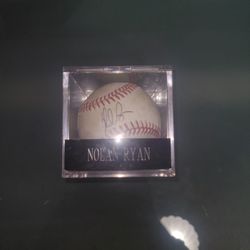 Nolan Ryan Autographed Baseball Rawlings Official American League Ballqube, Inc.