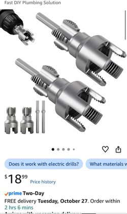 2PCS Pipe Threading Tool