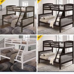 Bunk Bed Full And Twin With 2 Mattress 