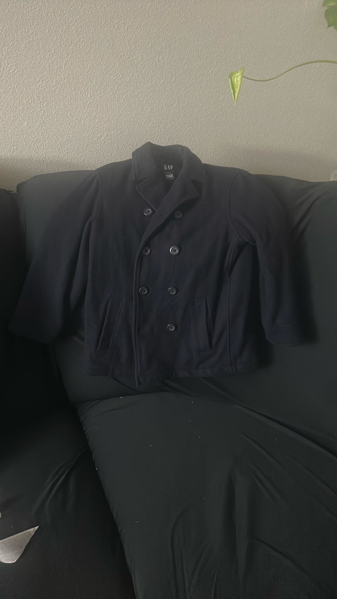 Boys Gap Rain / Winter Jacket. Size 7/8 Navy Blue (B-1)