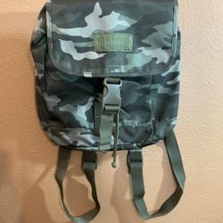 Victoria Secret PINK Green Camoflouge Backpack
