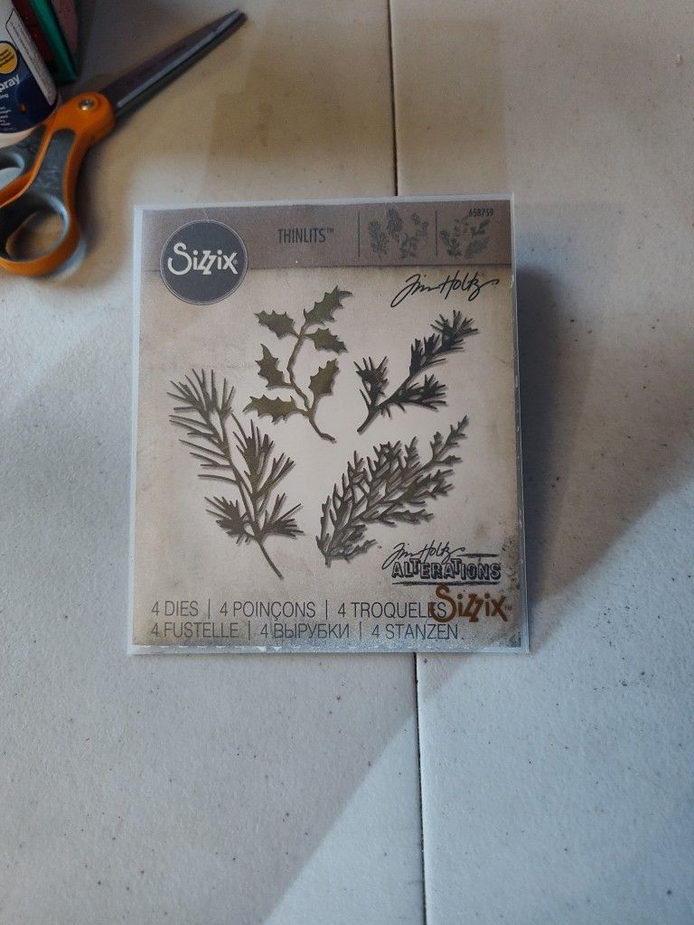 Tim Holtz Sizzix Alterations Thinlets Dies Set