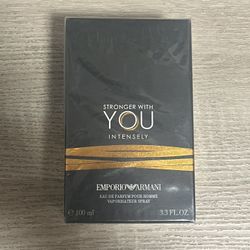 Emporio Armani Stronger With You Intensely EDP - 100 ML  - Brand New