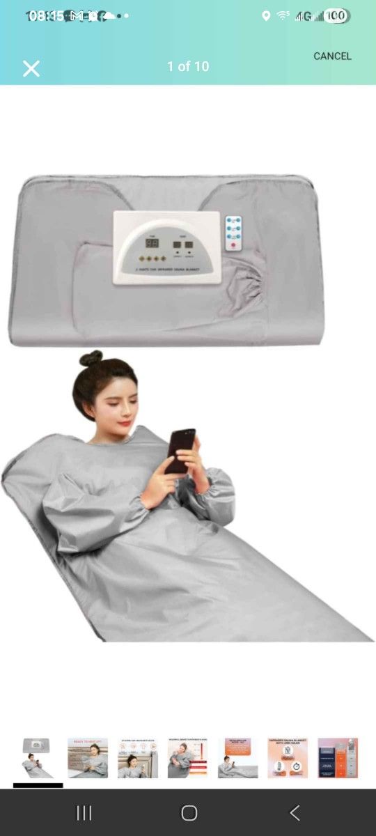 Far Infrared Sauna Blanket - Enhance Relaxation & Detox