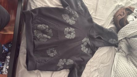 Black denim tears hoodie