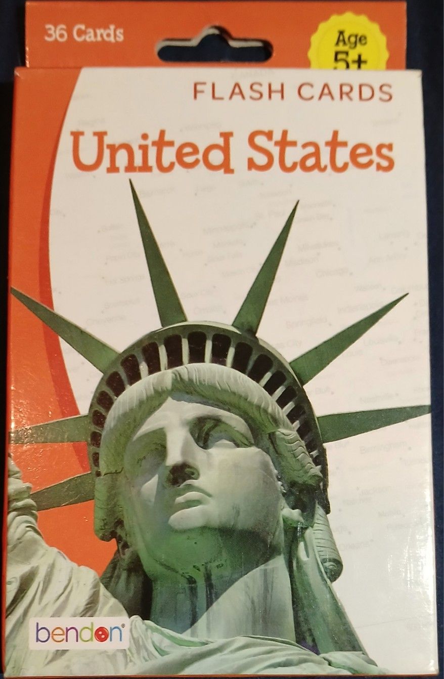 Used United States and Capitals Flashcards.