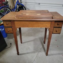 Antique sewing table