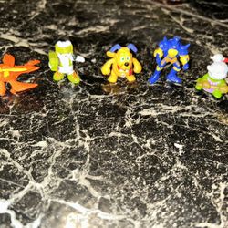 Very Rare!!! Digimon Season 4 Mini Figurines Set # 49 ( Complete Set ) 