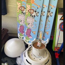 Beautiful Kids Ceiling Fan