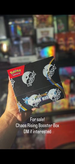 Chaos Rising Booster Box $290 (Sealed)