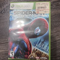 Spider-Man: Edge of Time (Microsoft Xbox 360) CIB Complete Tested Game w/ Manual