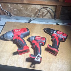 New M18 1/2 Impact Wrench ,drill And Impact Driver Tool Only 