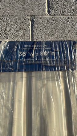 Bifold Door Unit 36" x 80"