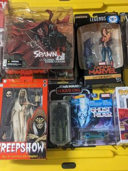 Action figures Predator Marvel Rocky Spawn Neca McFarlane Kaiyodo Revoltech Alien Walking Dead Star Wars New