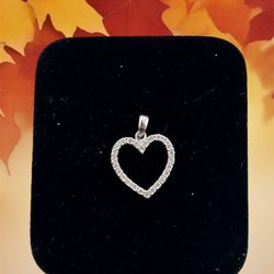 Heart Shape Diamond Lab Grown Pendant