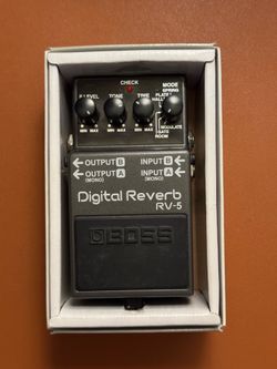 Boss Reverb RV-5 Guitar Pedal