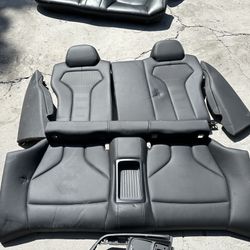 2014 - 2020 BMW F83 M4 OEM Rear Bench Upper Lower Side Backrest Seats (contact info removed)
