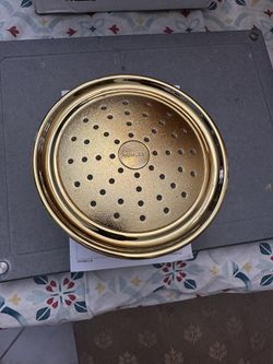 NEW KOHLER Artifacts 1-Spray Patterns 1.75 GPM 6 in. Wall Mount Fixed Shower Head in Vibrant Brushed