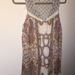 O’Neil Bohemian Hippie Mini Dress Sz. Small 