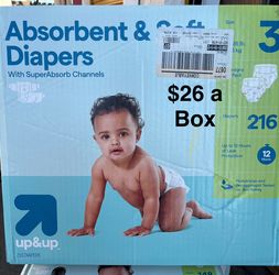 Up & Up Disposable Diapers Size 3