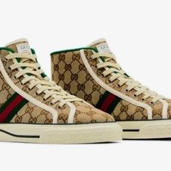 Gucci Men’s High-Top Sneakers 