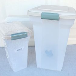 New Small & Large  Dog Food Storage Container