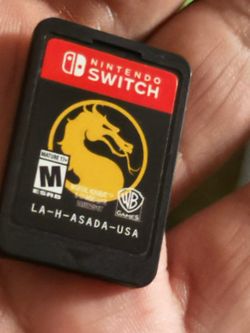 Mortal Kombat Nintendo Switch Game Cartridge