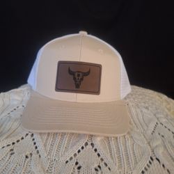 Leather Patch Trucker Hats