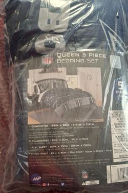 Dallas Cowboys 5piece Bedding Set
