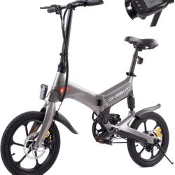 ONEBOT Electric Bike S7 Aviation Ultra-Light Magnesium Folding Electric Bicycle with Pedals 16"