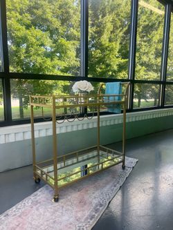 Gold Bar Cart