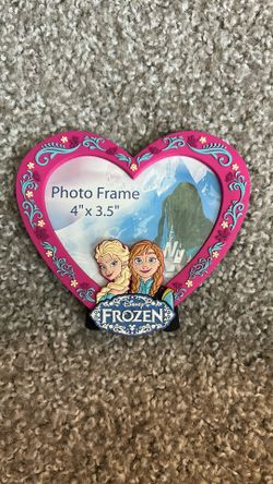 Frozen Heart Frame 4” X 3.5”