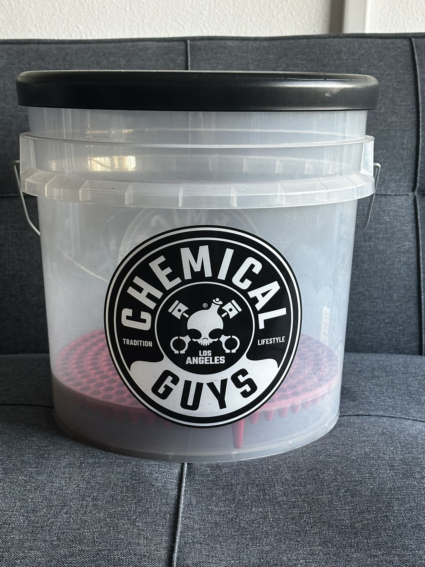 Chemical Guys Heavy Duty Ultra Clear Bucket 4,25 Gal