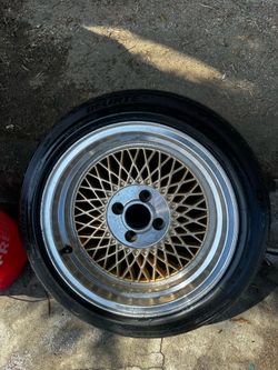 Enkei 92 rims gold n silver