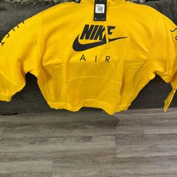 Yellow Just Do It Hoodie Size 2Xl Jordan1 Mid Size 12