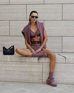 Airlift Line Up Bra and shorts