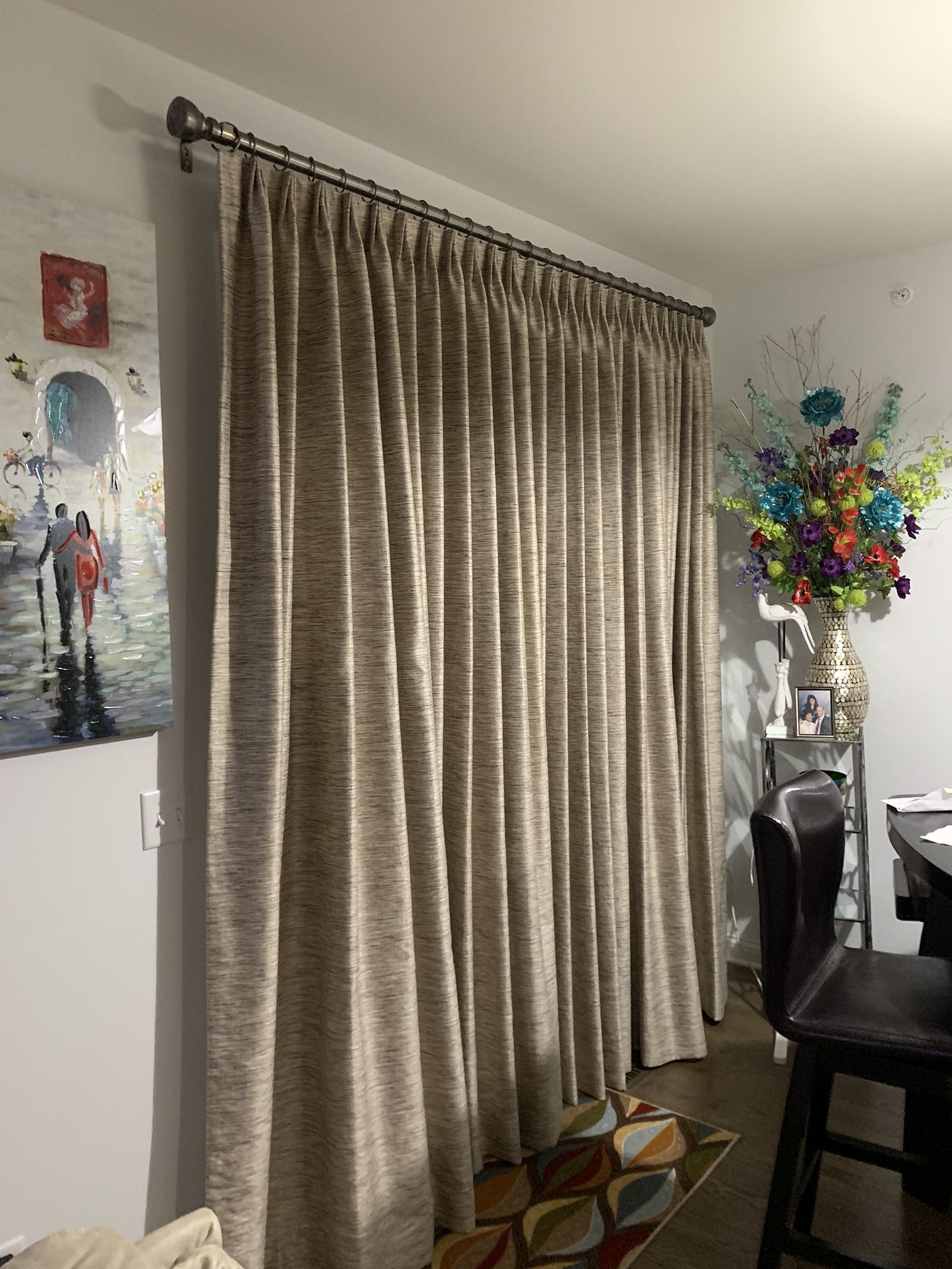 Eddie Z Custom Sliding Door Curtain (Insulated)