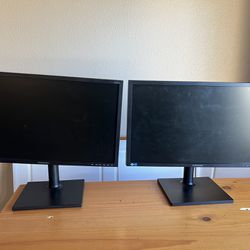 Dual SAMSUNG desktop Monitor 