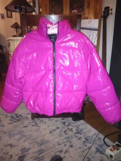 FOREVER 21 PINK PUFF JACKET