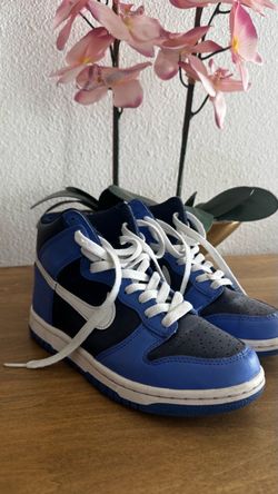 Nike Dunk High Blue and Black Sneakers