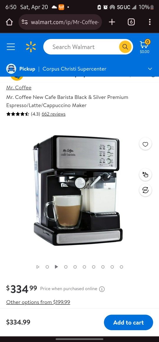 Mr Coffee Cafe Barista