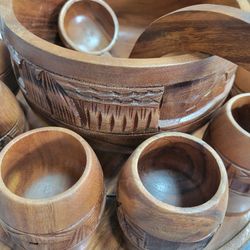 Alii Woods Honolulu Punch Bowl Set