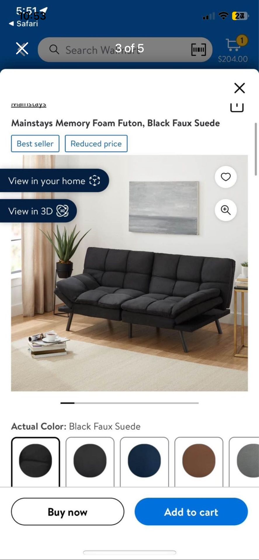 NEED GONE ASAP Futons 2 For Sale See Pics for Sale in Myrtle Beach, SC