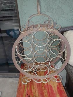 Vintage wine rack