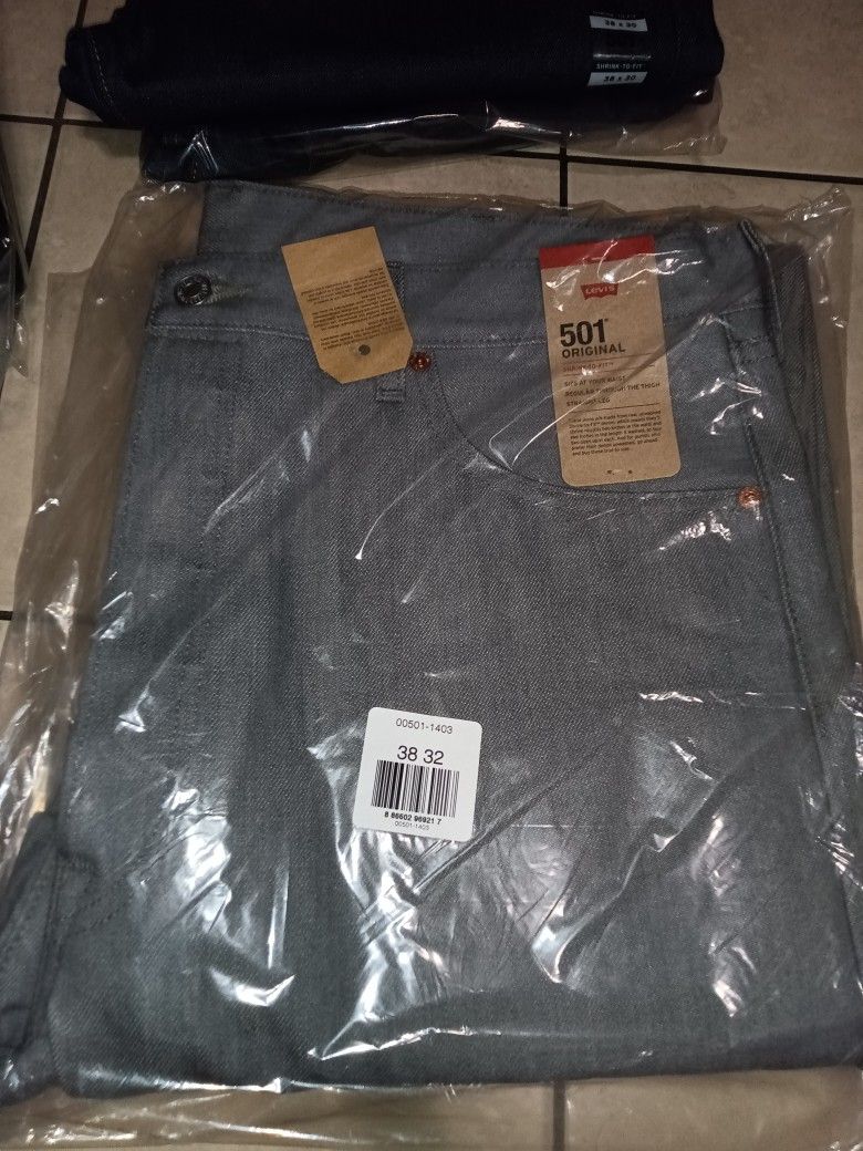 Grey Levis 501