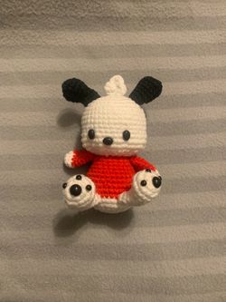 Pochacco crochet keychain